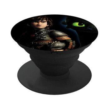 How to train your dragon Night Fury, Phone Holders Stand  Black Hand-held Mobile Phone Holder