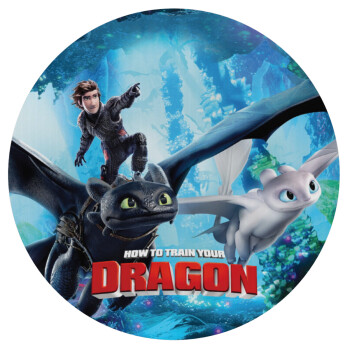 How to train your dragon, Mousepad Round 20cm