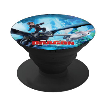 How to train your dragon, Phone Holders Stand  Black Hand-held Mobile Phone Holder