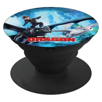 How to train your dragon, Phone Holders Stand  Black Hand-held Mobile Phone Holder