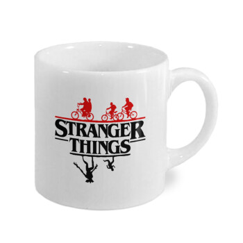 Stranger Things upside down, Κουπάκι κεραμικό, για espresso 150ml