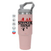 Pink color, 890ml (30oz) stainless Steel Tumbler with Handle