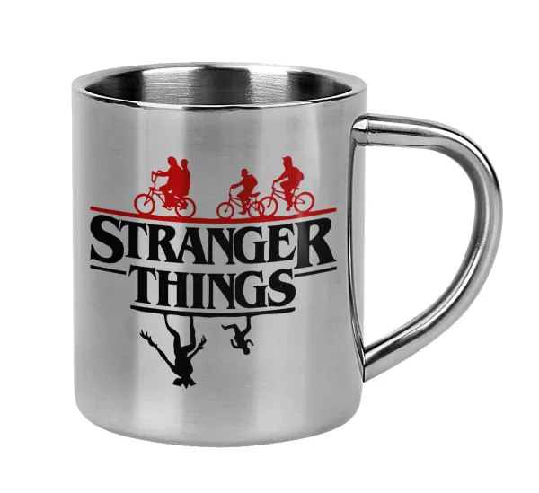 Stranger Things upside down — Κούπα Ανοξείδωτη διπλού τοιχώματος 300ml
