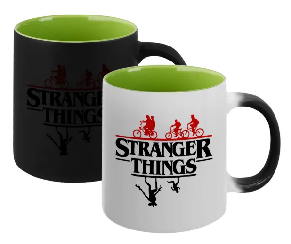 Stranger Things upside down — Μαγική εσωτερικό πράσινη