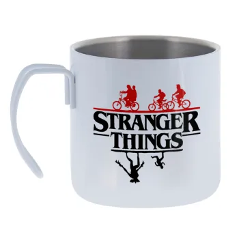 Stranger Things upside down — Κούπα Ανοξείδωτη διπλού τοιχώματος 400ml