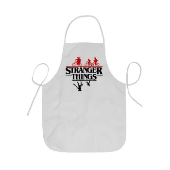 Stranger Things upside down, Ποδιά Σεφ ολόσωμη κοντή  Παιδική (44x62cm)