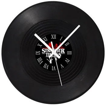 Stranger Things upside down, Ρολόι τοίχου Βινύλιο (30cm)