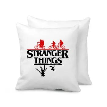 Stranger Things upside down, Sofa cushion 40x40cm includes filling