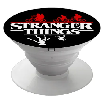 Stranger Things upside down, Phone Holders Stand  White Hand-held Mobile Phone Holder