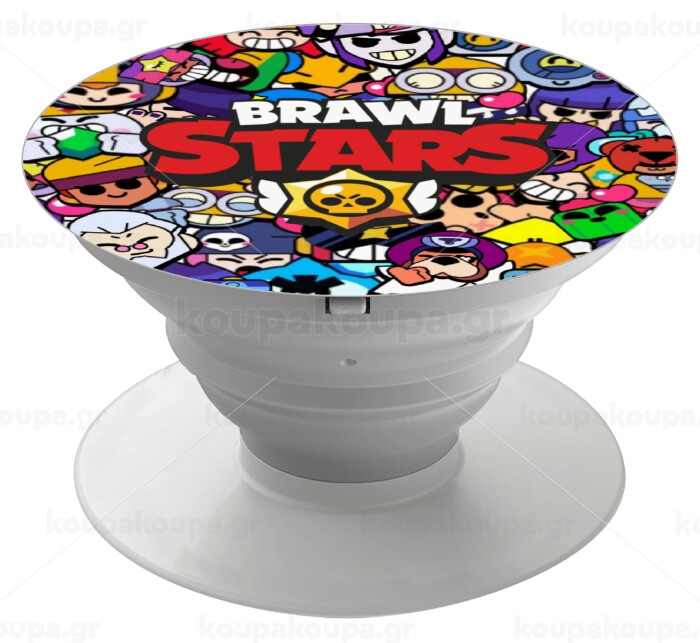 Brawl Stars characters, Phone Holders Stand White Hand-held Mobile