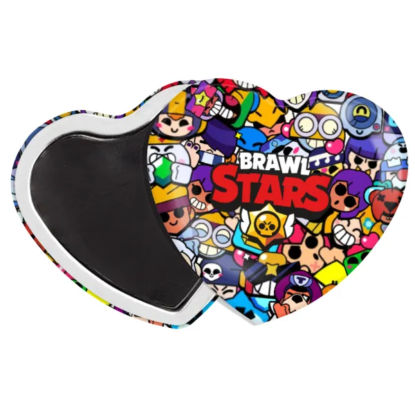 Brawl Stars characters — Μαγνητάκι καρδιά (57x52mm)