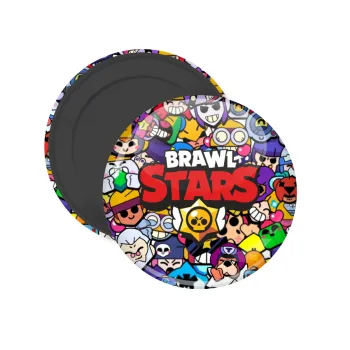 Brawl Stars characters, Μαγνητάκι ψυγείου στρογγυλό διάστασης 5cm