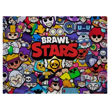 Brawl Stars characters, Επιφάνεια κοπής γυάλινη (38x28cm)