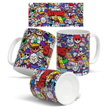 Brawl Stars characters, Κούπα, κεραμική, 330ml