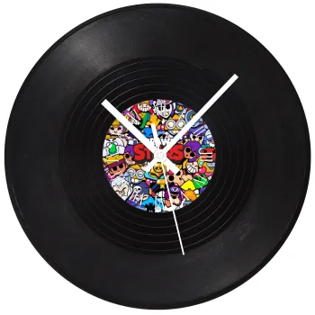 Brawl Stars characters, Ρολόι τοίχου Βινύλιο (30cm)