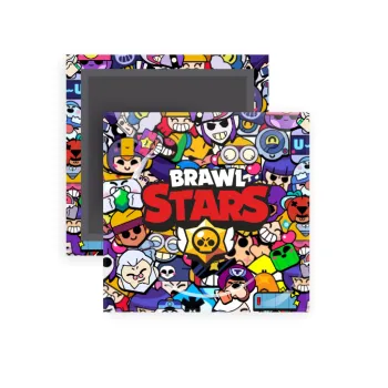 Brawl Stars characters, Μαγνητάκι ψυγείου τετράγωνο διάστασης 5x5cm