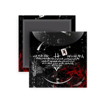 Batman hahaha, Μαγνητάκι ψυγείου τετράγωνο διάστασης 5x5cm