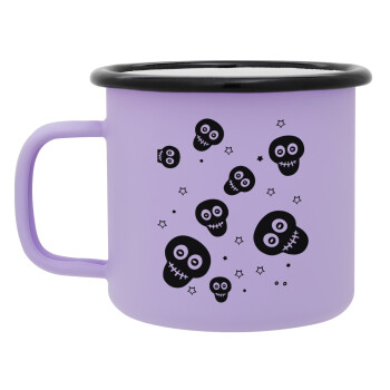 Skull avatar, Κούπα Μεταλλική εμαγιέ ΜΑΤ Light Pastel Purple 360ml