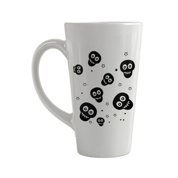 Skull avatar, Κούπα κωνική Latte Μεγάλη, κεραμική, 450ml