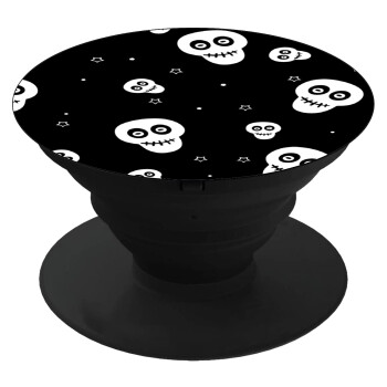 Skull avatar, Phone Holders Stand  Black Hand-held Mobile Phone Holder