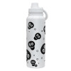 1L Stainless Steel Thermal Bottle with Phone Holder & Double Wall Insulation