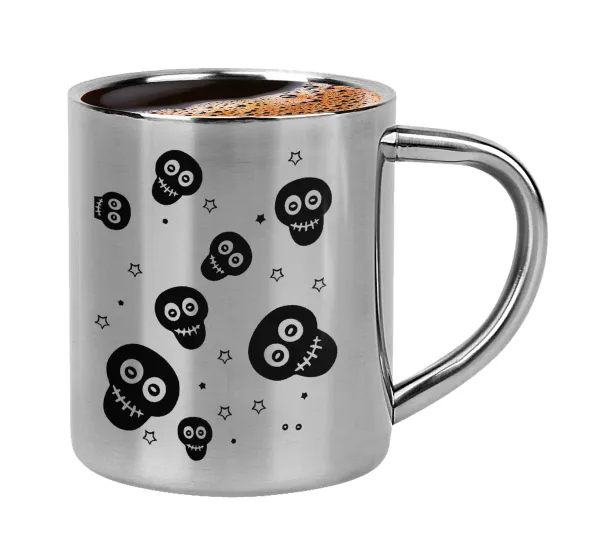 Skull avatar — Κουπάκι μεταλλικό διπλού τοιχώματος για espresso (220ml)