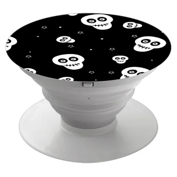Skull avatar, Phone Holders Stand  Λευκό Βάση Στήριξης Κινητού στο Χέρι
