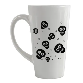 Skull avatar, Κούπα κωνική Latte Μεγάλη, κεραμική, 450ml