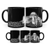 Mug black, ceramic, 330ml