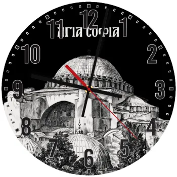Αγία Σοφιά, Ρολόι τοίχου ξύλινο (30cm)