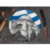  Αγία Σοφιά Ελληνική σημαία