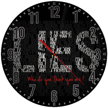 LIES Who Do You Think You Are?, Ρολόι τοίχου ξύλινο (30cm)