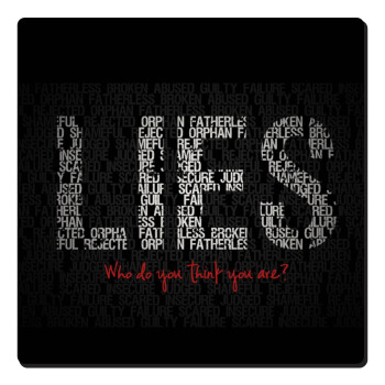 LIES Who Do You Think You Are?, Τετράγωνο μαγνητάκι ξύλινο 6x6cm