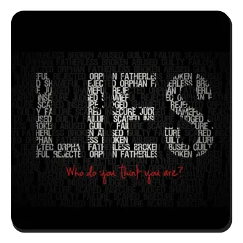 LIES Who Do You Think You Are?, Τετράγωνο μαγνητάκι ξύλινο 9x9cm