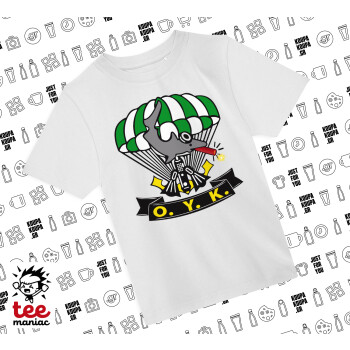 Underwater Demolition Team, Άνετο παιδικό T-Shirt ΛΕΥΚΟ από 100% βαμβάκι, για κάθε μέρα. Vegan & OEKO-TEX πιστοποιημένο.