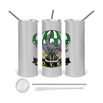 Underwater Demolition Team, Tumbler stainless steel 600ml, with metal straw & cleaning brush