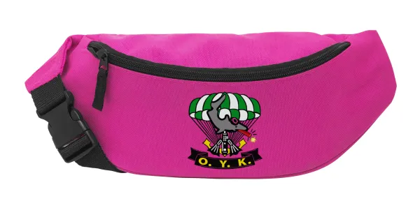 Underwater Demolition Team — Unisex waist bag (banana) in PINK color with 2 pockets