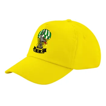 Underwater Demolition Team, Child's Baseball Cap, 100% Cotton Twill, Yellow (COTTON, CHILD, UNISEX, ONE SIZE)