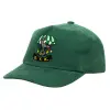 Children's Baseball Cap, 100% Cotton Drill, GREEN (COTTON, CHILDREN'S, ONE SIZE)