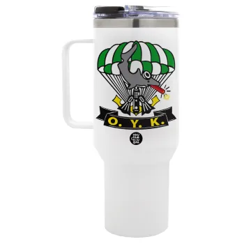 Underwater Demolition Team, Mega Stainless steel Tumbler with lid, double wall 1,2L