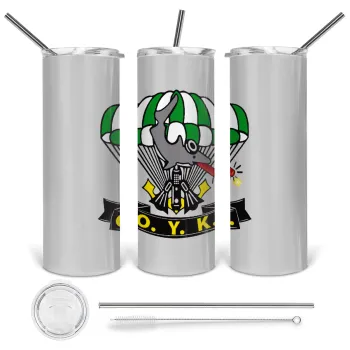 Underwater Demolition Team, Tumbler stainless steel 600ml, with metal straw & cleaning brush