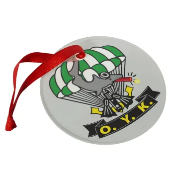 Underwater Demolition Team, Christmas ornament glass 9cm