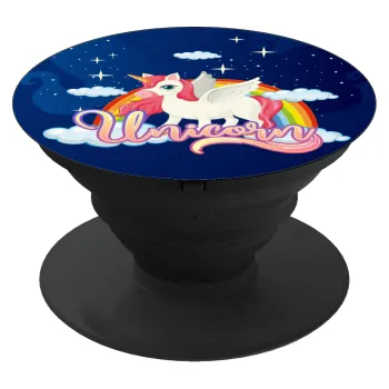 Μονόκερος, Phone Holders Stand  Black Hand-held Mobile Phone Holder