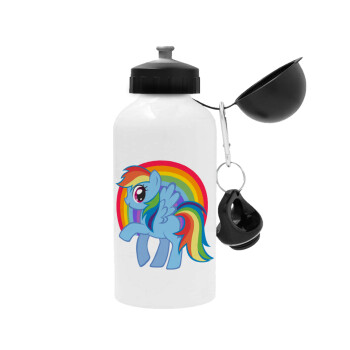 My Little Pony, Metal water bottle, White, aluminum 500ml