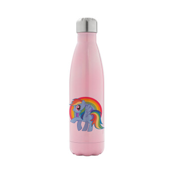 My Little Pony, Metal mug thermos Pink Iridiscent (Stainless steel), double wall, 500ml