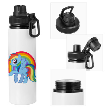 My Little Pony, Metal water bottle with safety cap, aluminum 850ml
