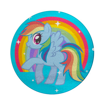 My Little Pony, Επιφάνεια κοπής γυάλινη στρογγυλή (30cm)