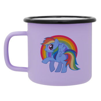 My Little Pony, Κούπα Μεταλλική εμαγιέ ΜΑΤ Light Pastel Purple 360ml