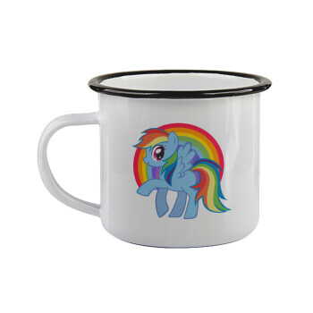 My Little Pony, Κούπα εμαγιέ με μαύρο χείλος 360ml