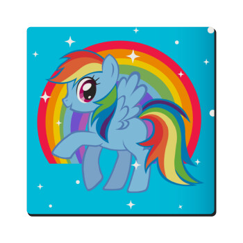 My Little Pony, Τετράγωνο μαγνητάκι ξύλινο 6x6cm
